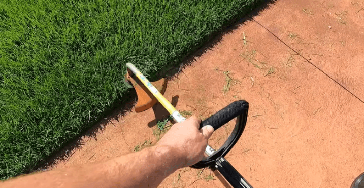 Grass trimming