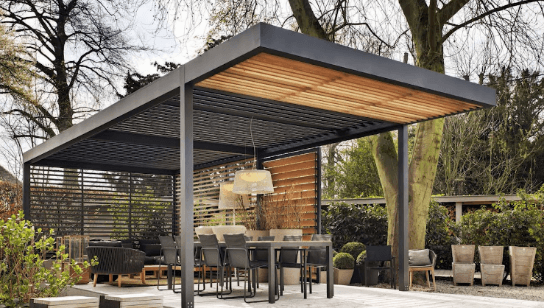 aluminum pergolas design #02