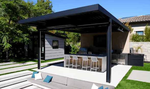aluminum pergolas design #01